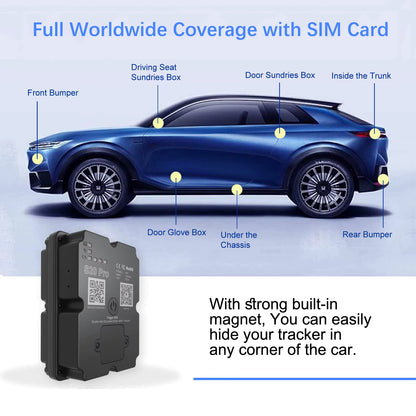 TrackerOne™ 4G GPS Tracker – Real Time Tracking & 30+ Day Battery Life