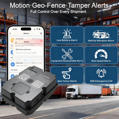 TrackerOne™ 4G GPS Tracker – Real Time Tracking & 30+ Day Battery Life