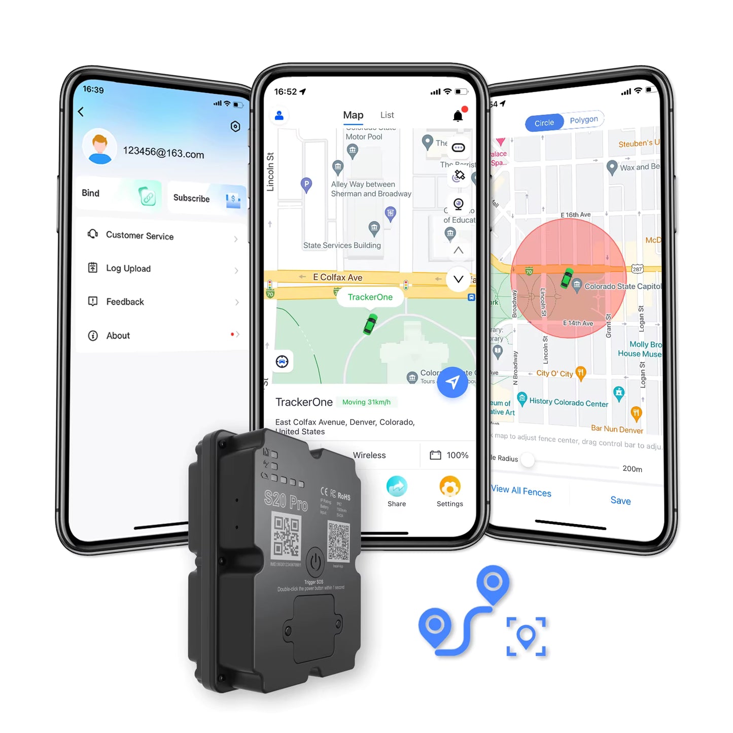 TrackerOne™ 4G GPS Tracker – Real Time Tracking & 30+ Day Battery Life